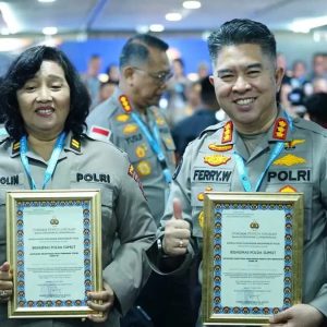 Divisi Hubungan Masyarakat Polda Sumatera Utara Kembali Meraih Dua Penghargaan Sekaligus Dari mabes Polri