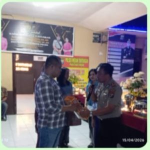 Acara Pisah Sambut Kapolsek Medan Tuntungan ,Dari Iptu Syawal Sitepu Kepada Iptu Adil Ginting Berlangsung Hikmat