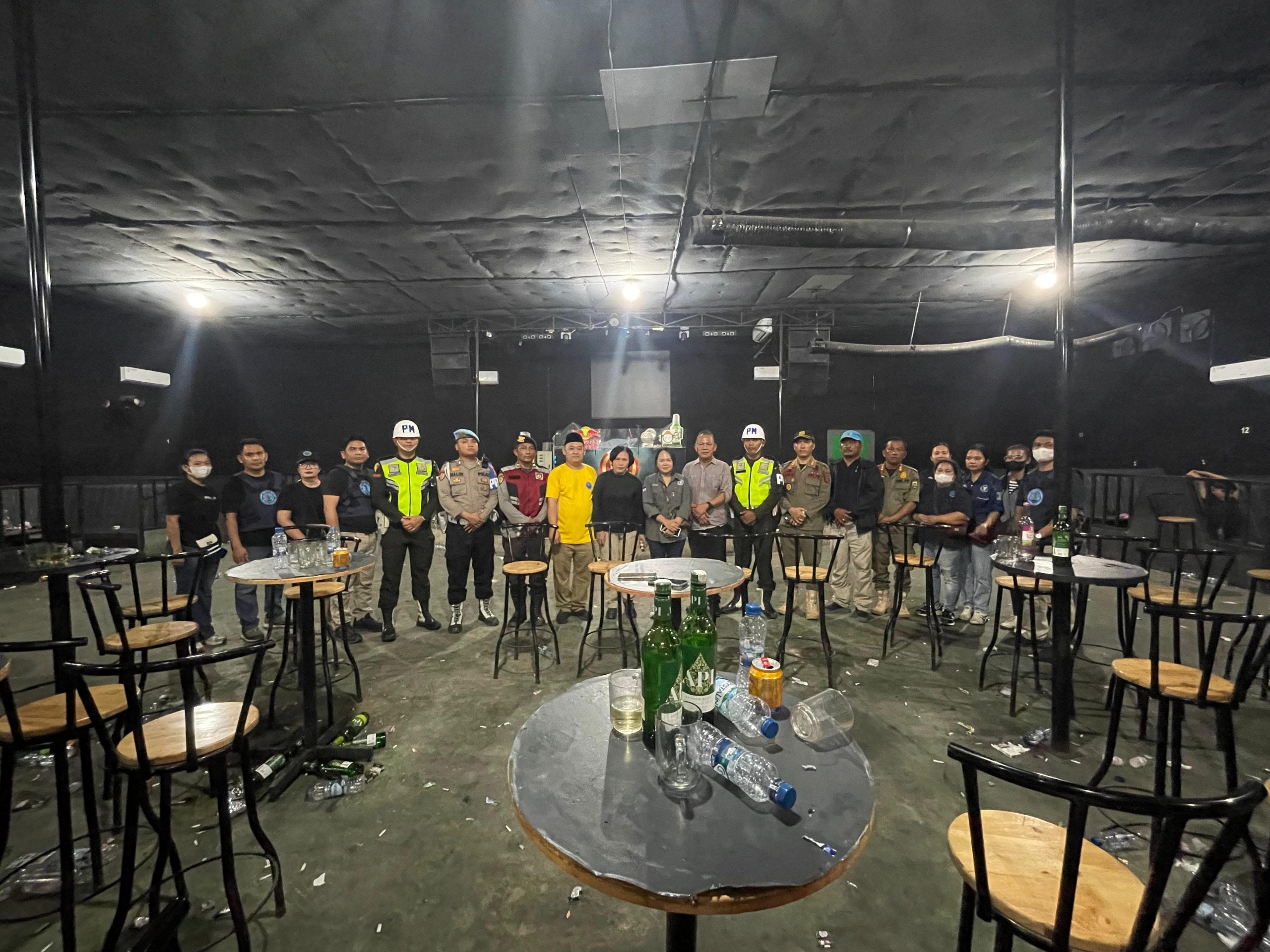 Razia Gabungan BNNK Sergai Amankan 50 Pengguna Narkoba di THM