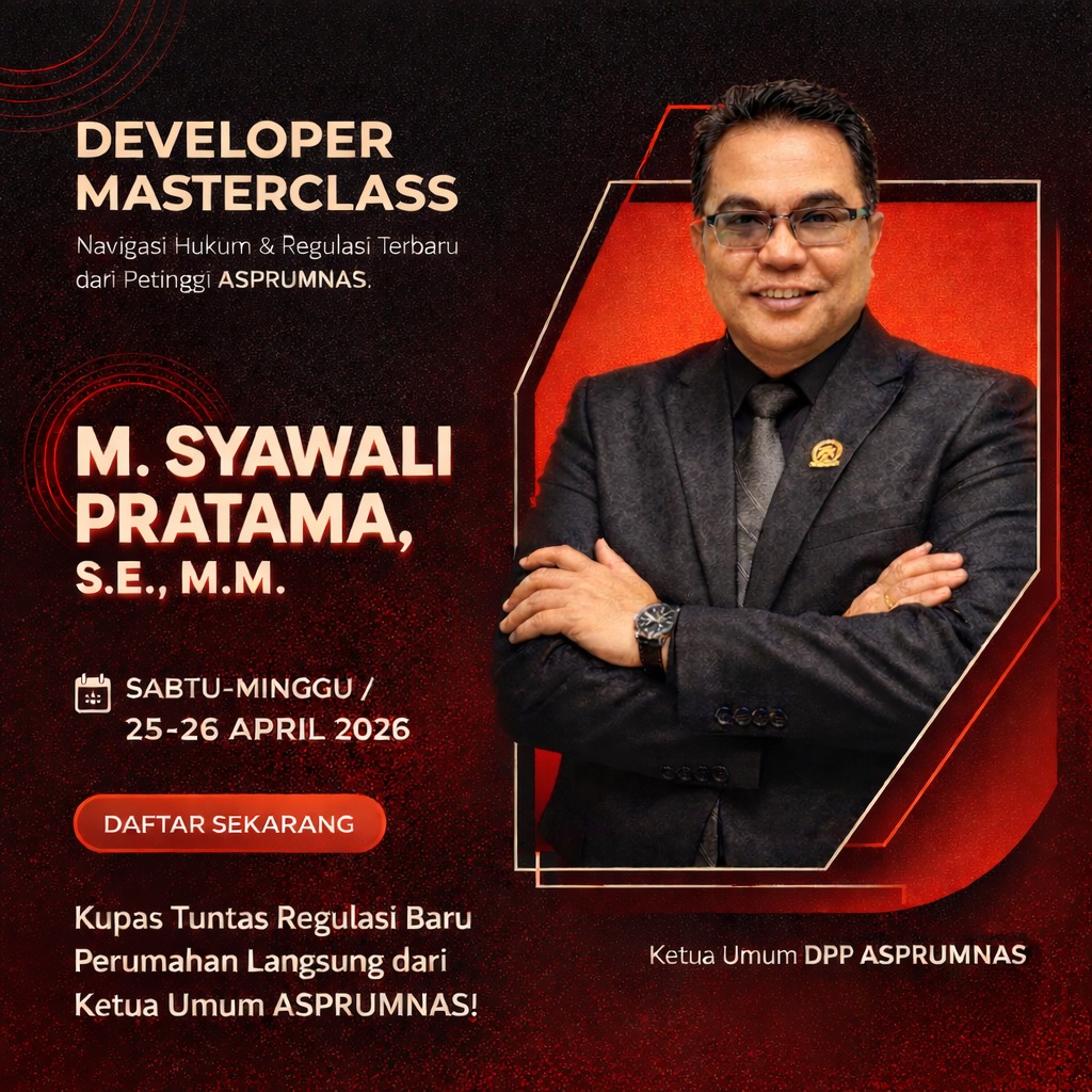 KUPAS TUNTAS REGULASI BARU PERUMAHAN LANGSUNG DARI KETUM DPP ASPRUMNAS, AYO JANGAN KETINGGALAN