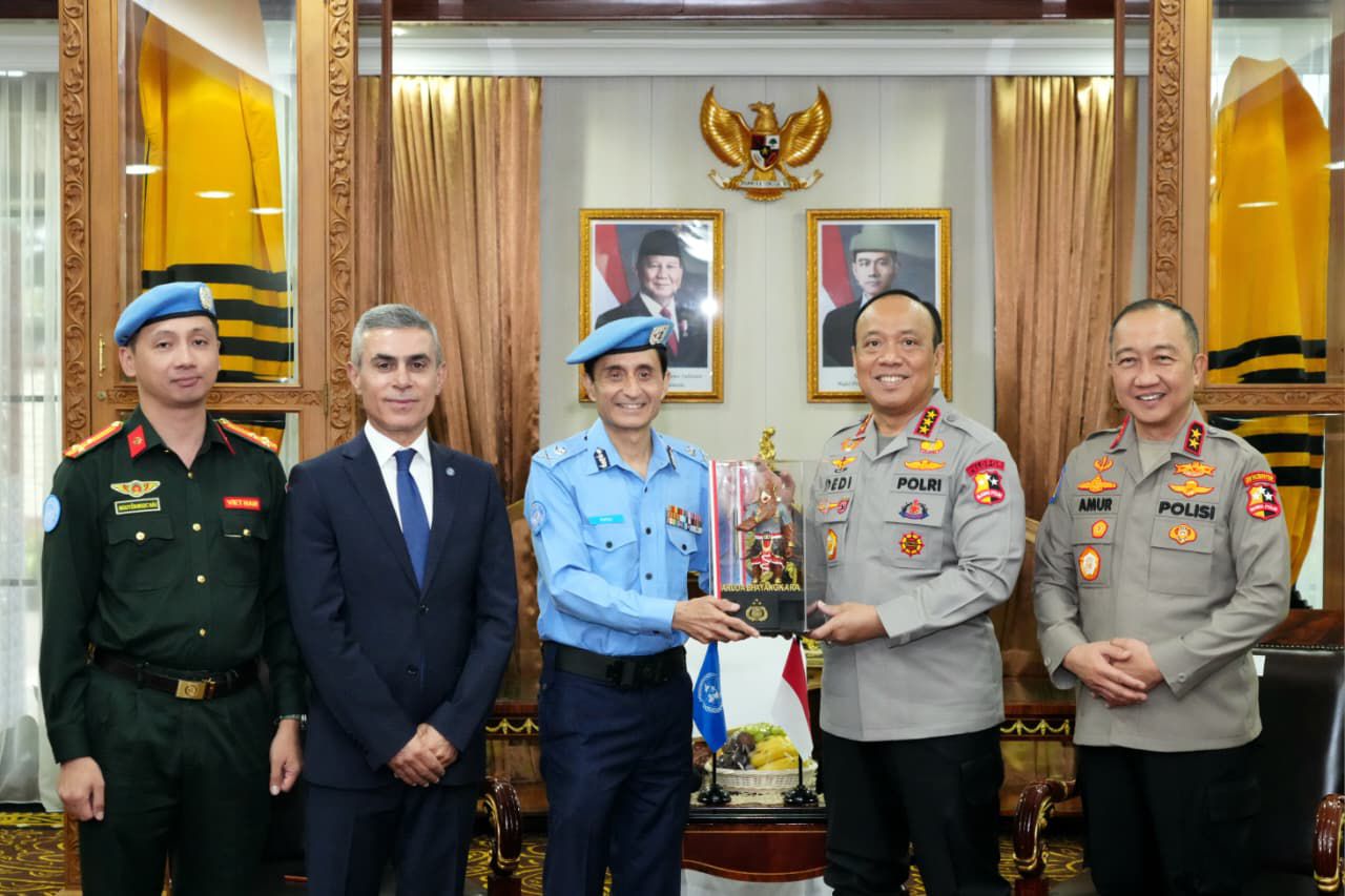 Polri Perkuat Komitmen Keselamatan Penjaga Perdamaian Dunia, Tegaskan Kerja Sama Berkelanjutan dengan PBB