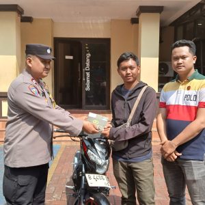 Haru dan Syukur, Motor Warga Penjaringan yang Hilang Berhasil Ditemukan Polsek Tambora