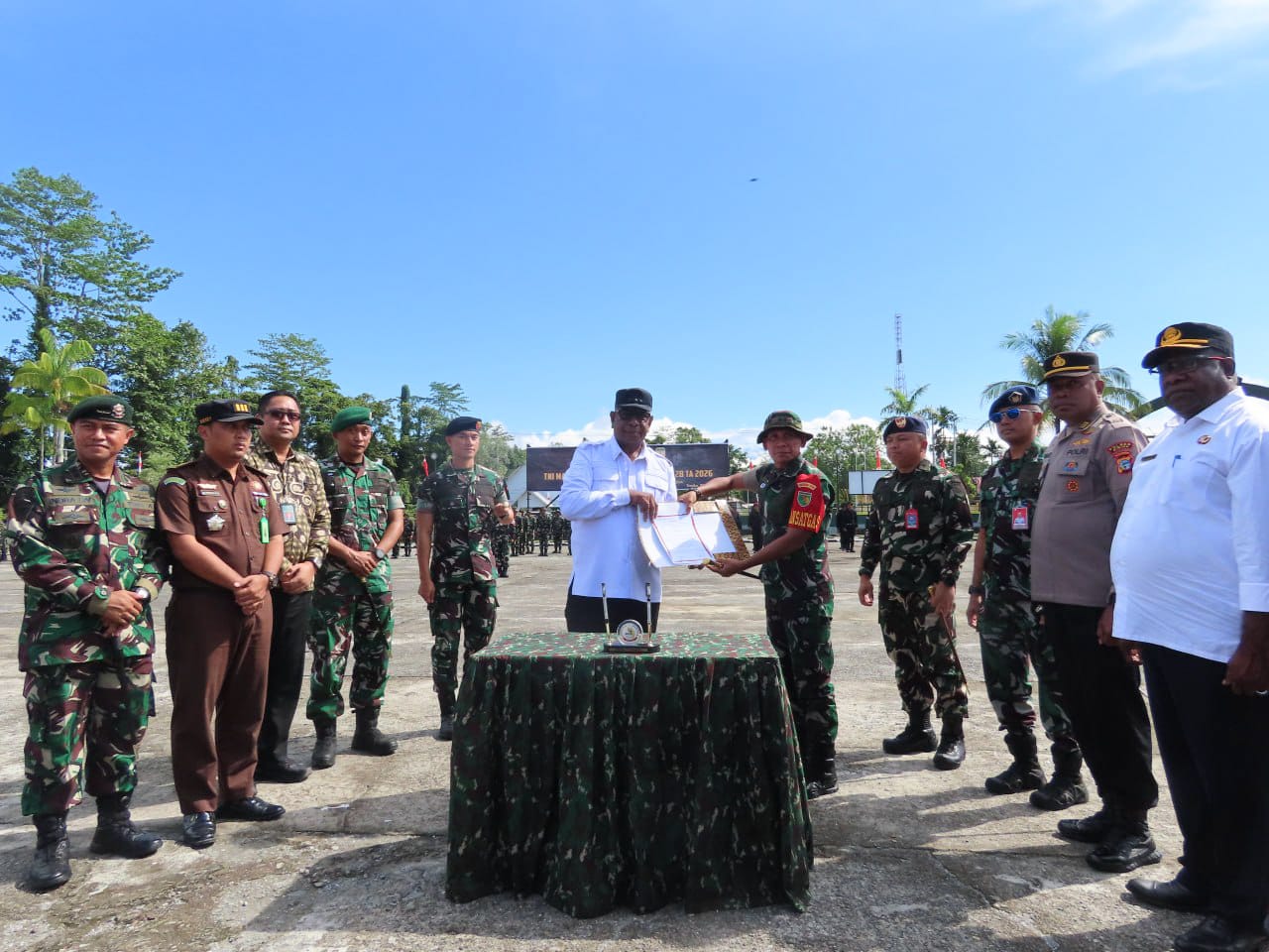 Bupati Mimika Buka TMMD Reguler Ke-128 Kodim 1710/Mimika, Kampung Keakwa Jadi Sasaran Utama