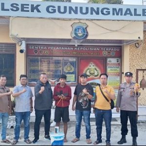 Sembunyi di Dalam Lemari, Pelaku Pencuri Dua HP di Cafe Pondok Melati Berhasil Diringkus Polsek Gunung Malela