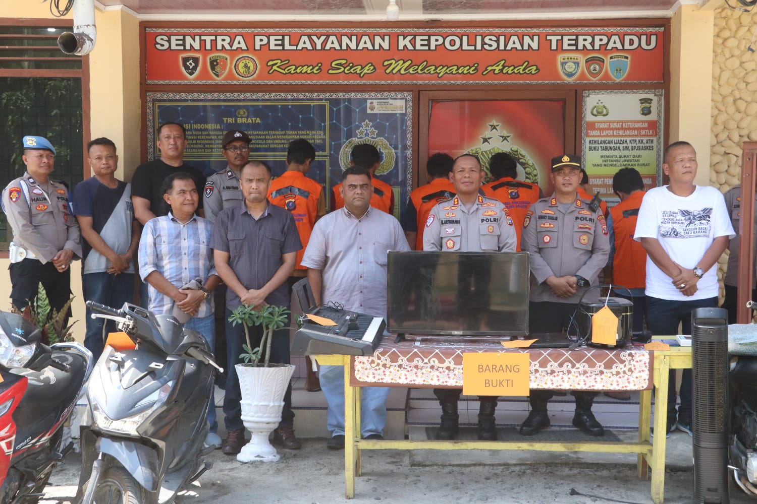 Polsek Gunung Malela Bongkar Jaringan Kriminal Serbabisa, Kapolres Simalungun Apresiasi Kinerja Tim