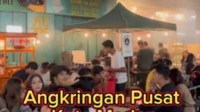 Terjadi Keributan Antara petugas Dinas Perhubungan  Kota Medan Dengan  Para  Pedagang