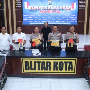 Polres Blitar Kota Ungkap Jaringan Curanmor Lintas Daerah, Amankan Dua Tersangka