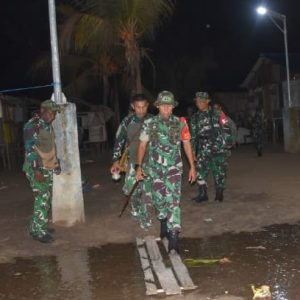 Dansatgas Tinjau Progres Pembangunan TMMD di Kampung Keakwa Pasca Pembukaan Resmi