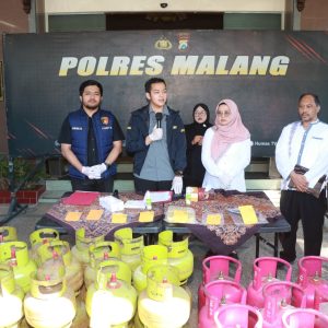 Polres Malang Bongkar Sindikat Pengoplos LPG Bersubsidi di Kepanjen