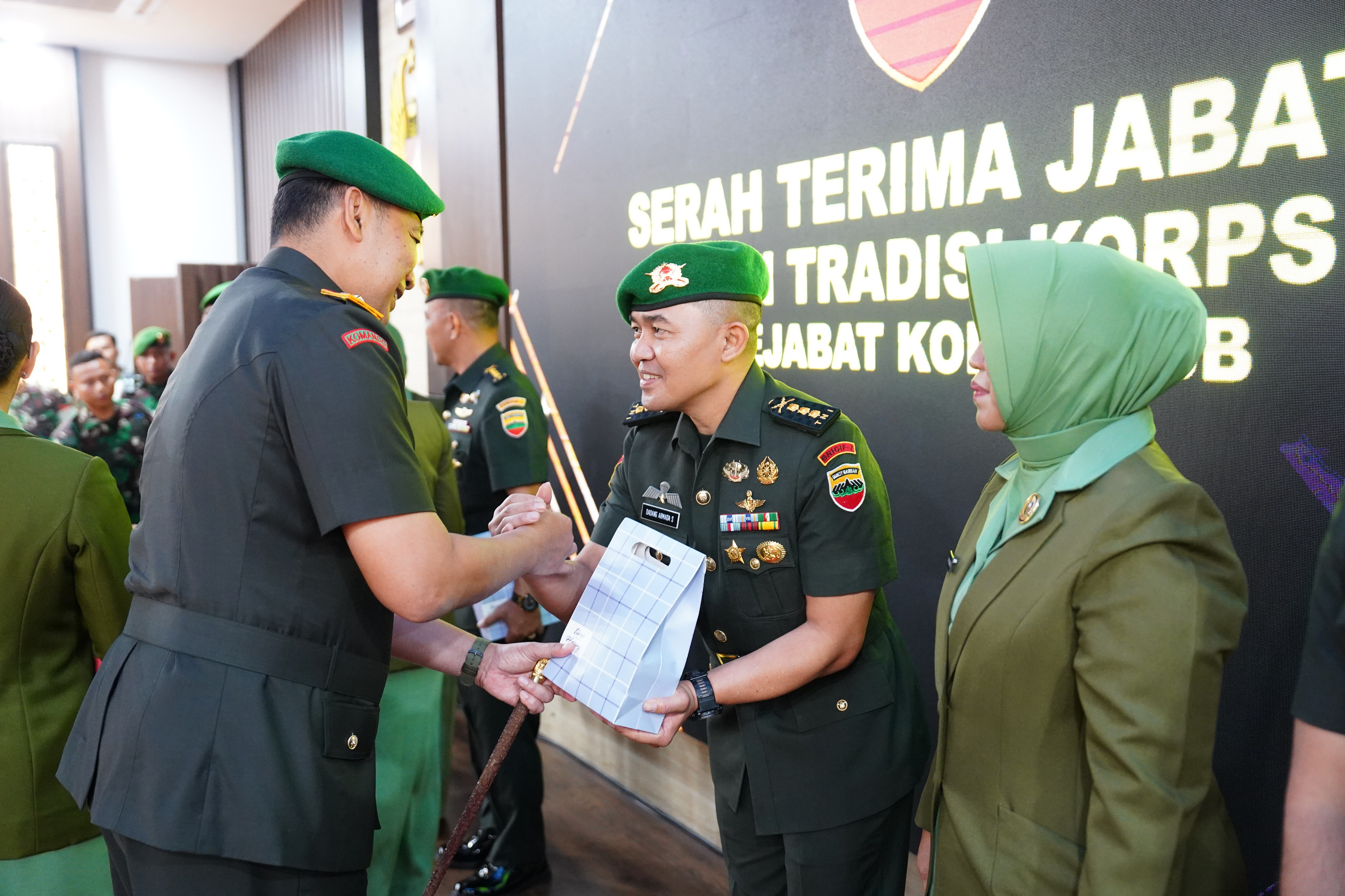 Pangdam I/BB Pimpin Sertijab dan Tradisi Korps Pejabat Utama di Makodam I/BB