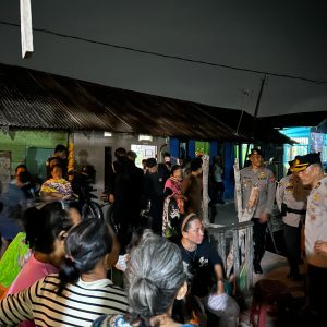 Patroli Skala Besar Brimob Polda Sumut Sasar Titik Rawan Belawan, Ciptakan Rasa Aman Masyarakat