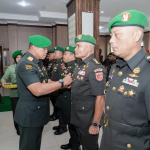 Pangdam XV/Pattimura Pimpin Rotasi Pejabat Utama Kodam