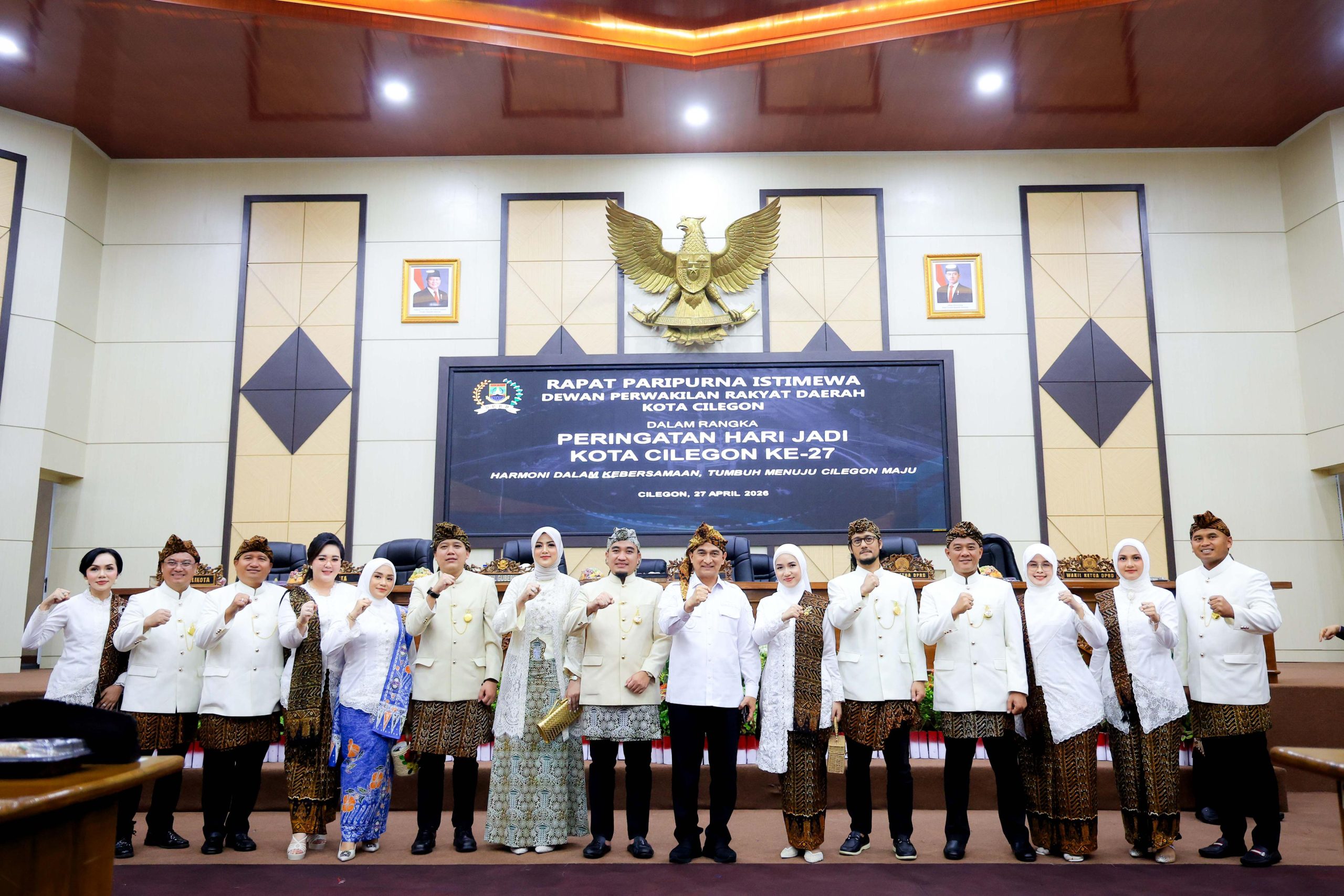 Dimyati Natakusumah Wagub Banten Di HUT Kota Cilegon ke-27 Mendorong Pemerintah Merangkul Masyarakat Dalam Pembangunan
