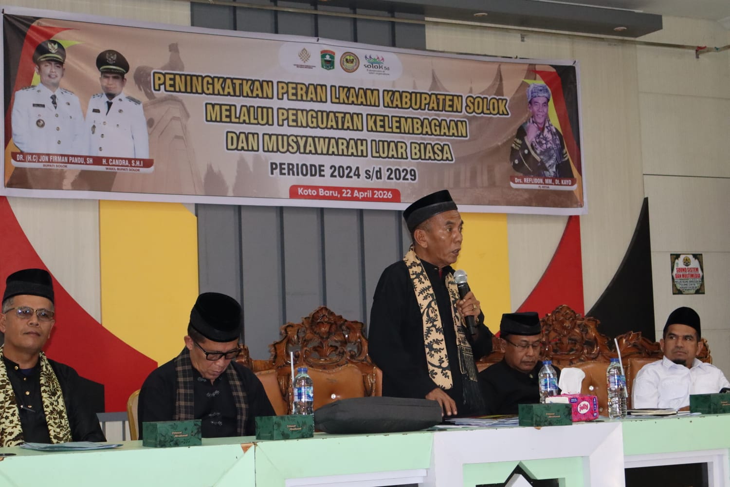 🍃Napas LKAAM Kab.Solok Berhembus Kembali, Reflidon Dt. Kayo Meneruskan Kembali Sebagai Nahkoda Baru LKAAM Kabupaten Solok 2024~2029