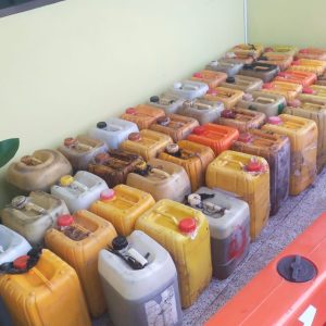 Satpolairud Polresta Pangkalpinang Bongkar Praktik Penimbunan BBM Subsidi, 800 Liter Solar Diamankan