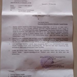 Pelaku Penganiayaan Dongoran Siregar ” Masih Bebas Berkeliaran ” Kepolisian Diminta Memberi Keadilan Kepada Korban