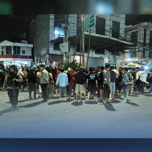 Patroli Blue Light Satuan Brimob Polda Sumut Sigap Redam Keributan Akibat Laka Lantas di Medan, Situasi Memanas Berhasil Dikendalikan