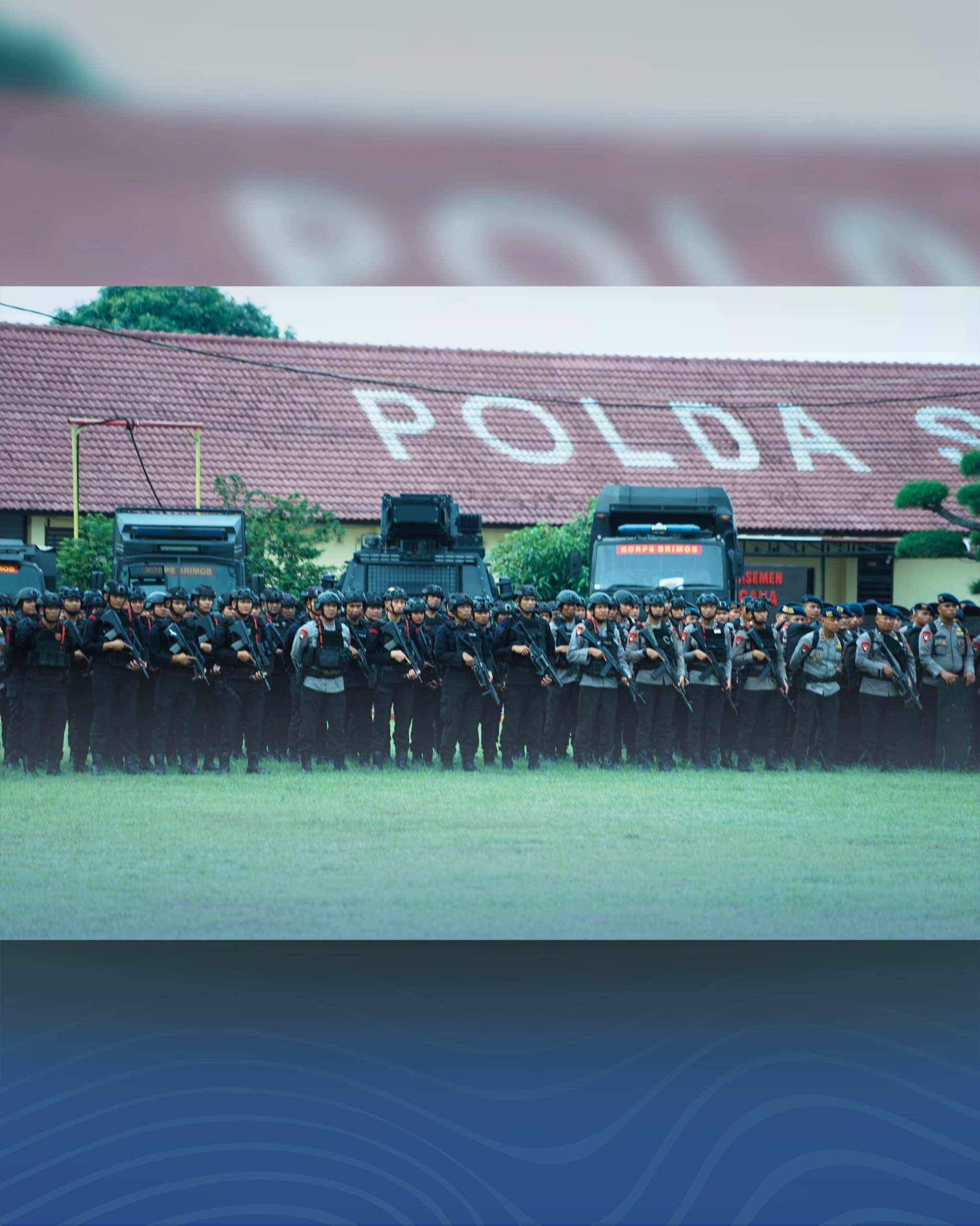 Satuan Brimob Polda Sumut Siaga Total Sambut May Day 2026, Apel Kesiapsiagaan Humanis Tegaskan Pengamanan Maksimal