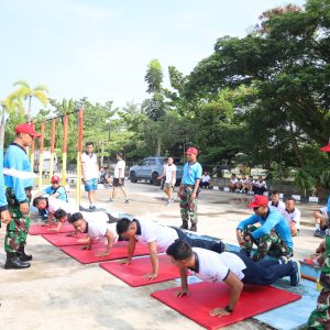 Tempa Fisik Prajurit, Lanal Dumai Gelar Samapta Periode I Tahun 2026