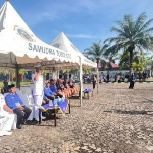Upacara dan Syukuran Dalam Rangka Hari Jadi Ke-40 Lanal Bengkulu Tahun 2026
