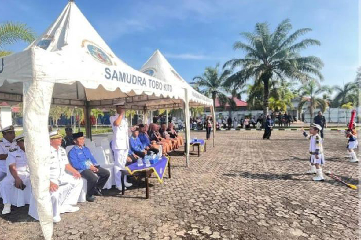 Upacara dan Syukuran Dalam Rangka Hari Jadi Ke-40 Lanal Bengkulu Tahun 2026