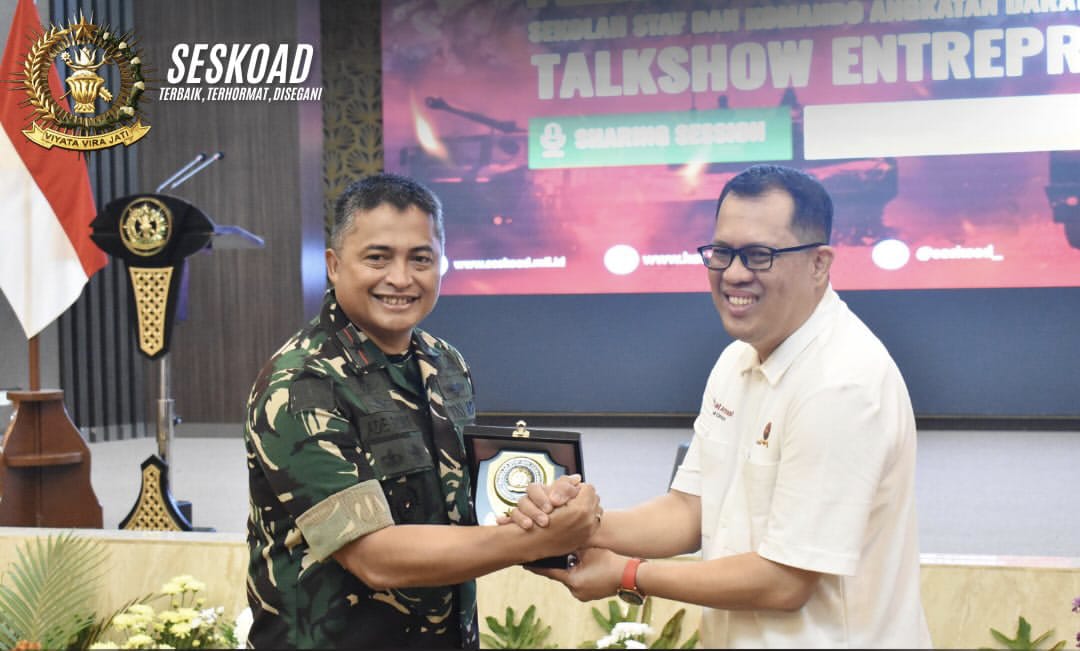 Ketua Umum KEIND Pimpin Langsung “KEIND Goes to Seskoad”, Dorong Kemandirian Ekonomi Keluarga Besar Seskoad