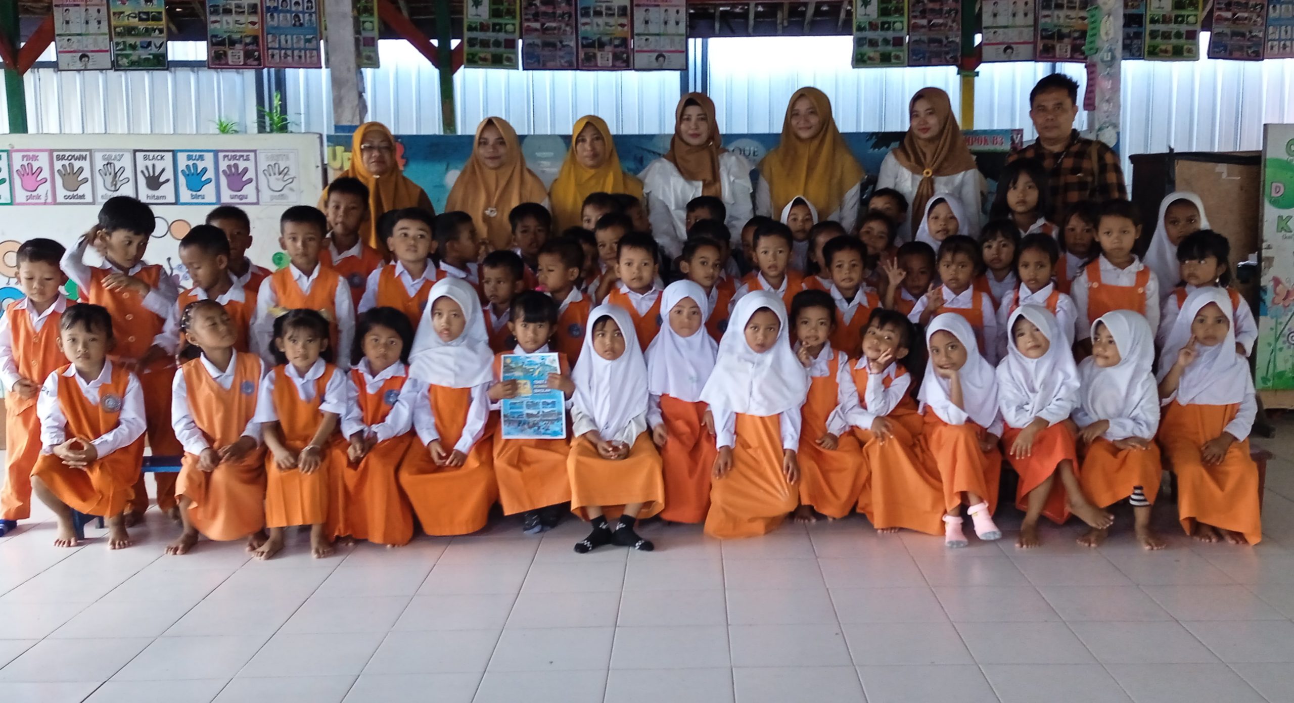 TK Bina Ana Prasa Karang Dalam Sebut Sampang Water Park 👉  di Ulang Tahun Yang Ke -3 Harus Menjaga Kualitas Air Kolam