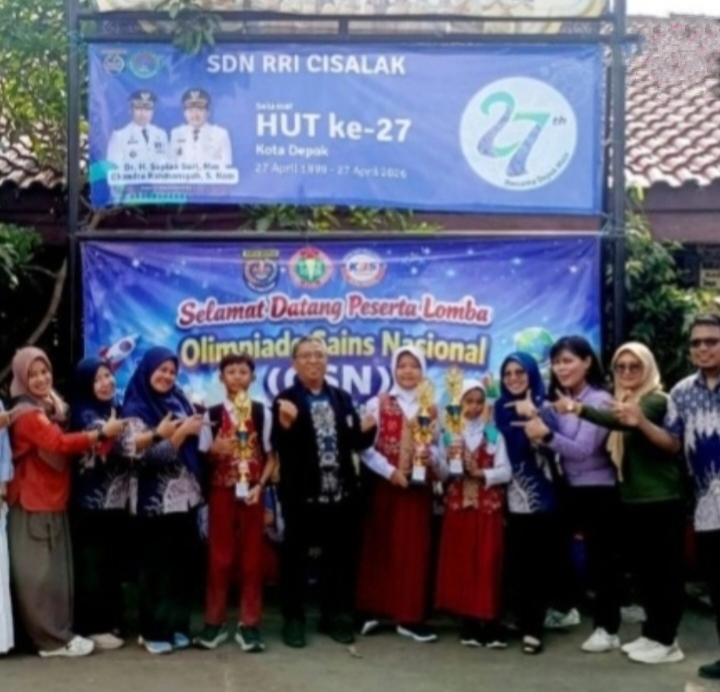 Kegiatan Foto : Keren! 3 Juara di FELSI Sukmajaya, Di sabet sekaligus SDN RRI Depok