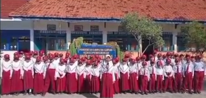 Keren, SDN Dalpenang 2 di HUT Ke – 3 Sampang Water Park Memperkenalkan Semua Wahana Yang Ada