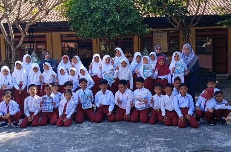 UPTD SDN Rongtengah 3 Berikan Dukungan dan Ucapan HUT Ke – 3 Kepada Sampang Water Park Sebagai Wisata Air Terbaik Madura