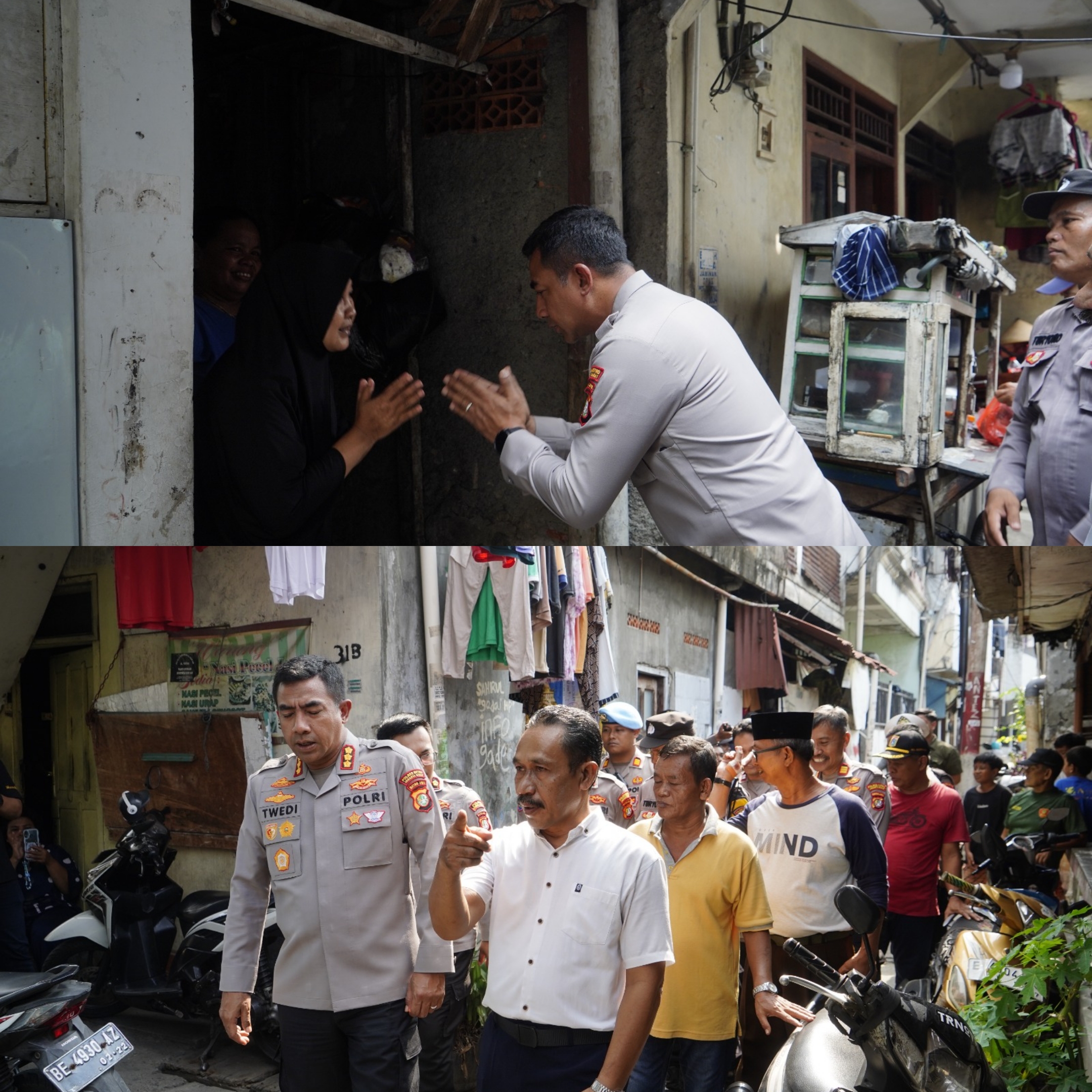 Program Jaga Jakarta, Kapolres Jakbar Sambangi Warga Secara Door to Door