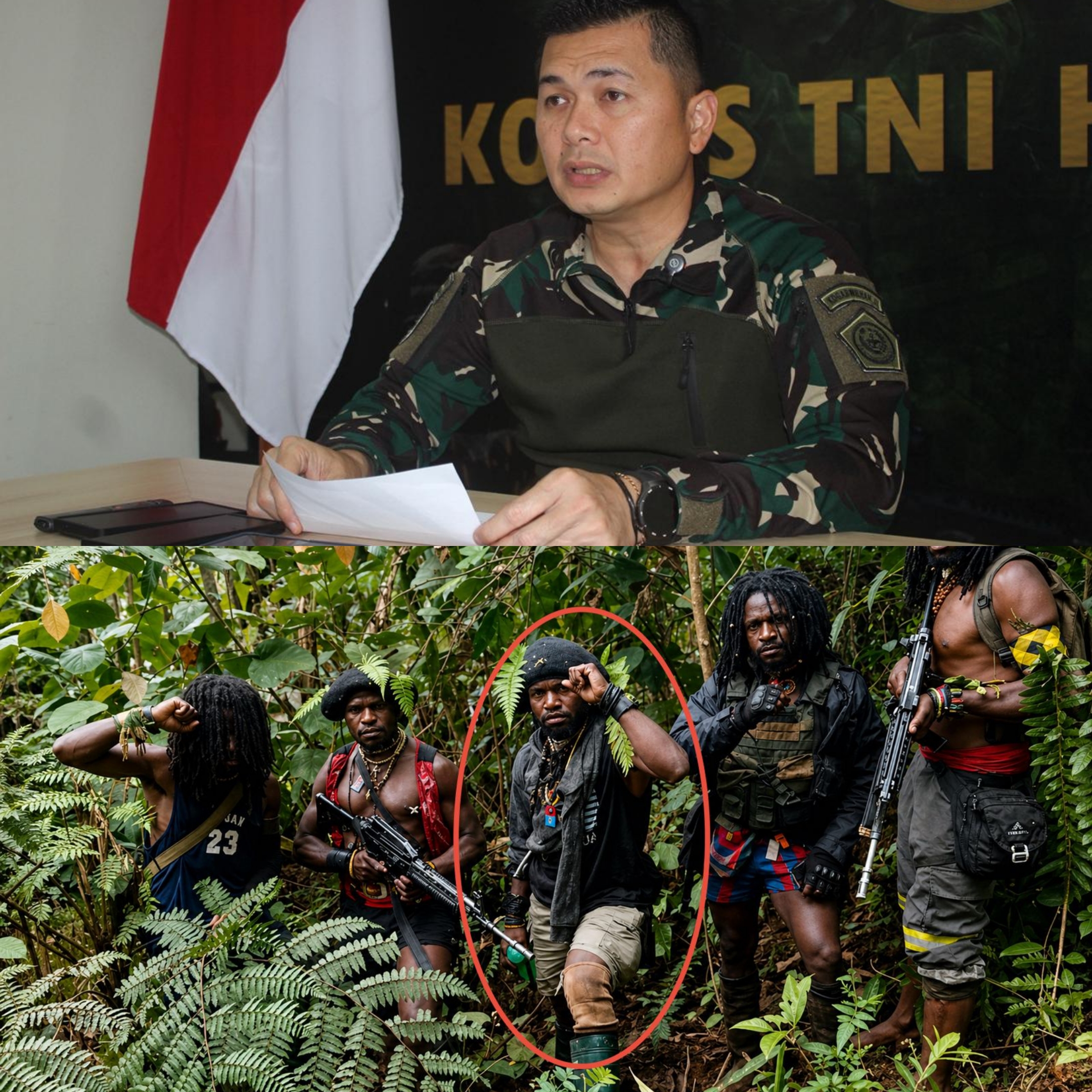 Koops TNI Habema Melakukan Penindakan Terhadap Tokoh Penting OPM Jeki Murib Di Puncak