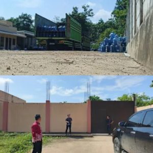 Gudang Misterius Di Banyuasin Diduga Jadi Pusat Pengoplosan Air Galon Bermerek, Aktivitas Malam Hari Terungkap