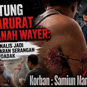 Bitung Darurat Panah Wayer, Jurnalis Jadi Sasaran Serangan Mendadak