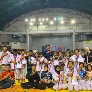 Perguruan Bintang Selatan Borong 17 Medali di Kejuaraan Pencak Silat Piala Rektor III Universitas Bina Darma 2026