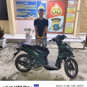 Gerak Cepat! Kurang Dari Sepekan, Polsek Gunung Malela Ringkus Pelaku Curanmor di Garasi Rumah Korban