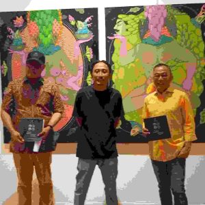 Tampilkan 23 Karya Lukisan, Santrian Gallery Sanur Gelar Pameran, Di Buka Rektor ISI