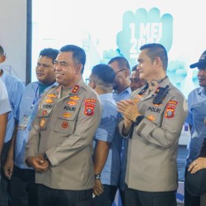Kapolda Sumut Apresiasi Buruh dan Aparat, May Day 2026 Berlangsung Aman dan Damai