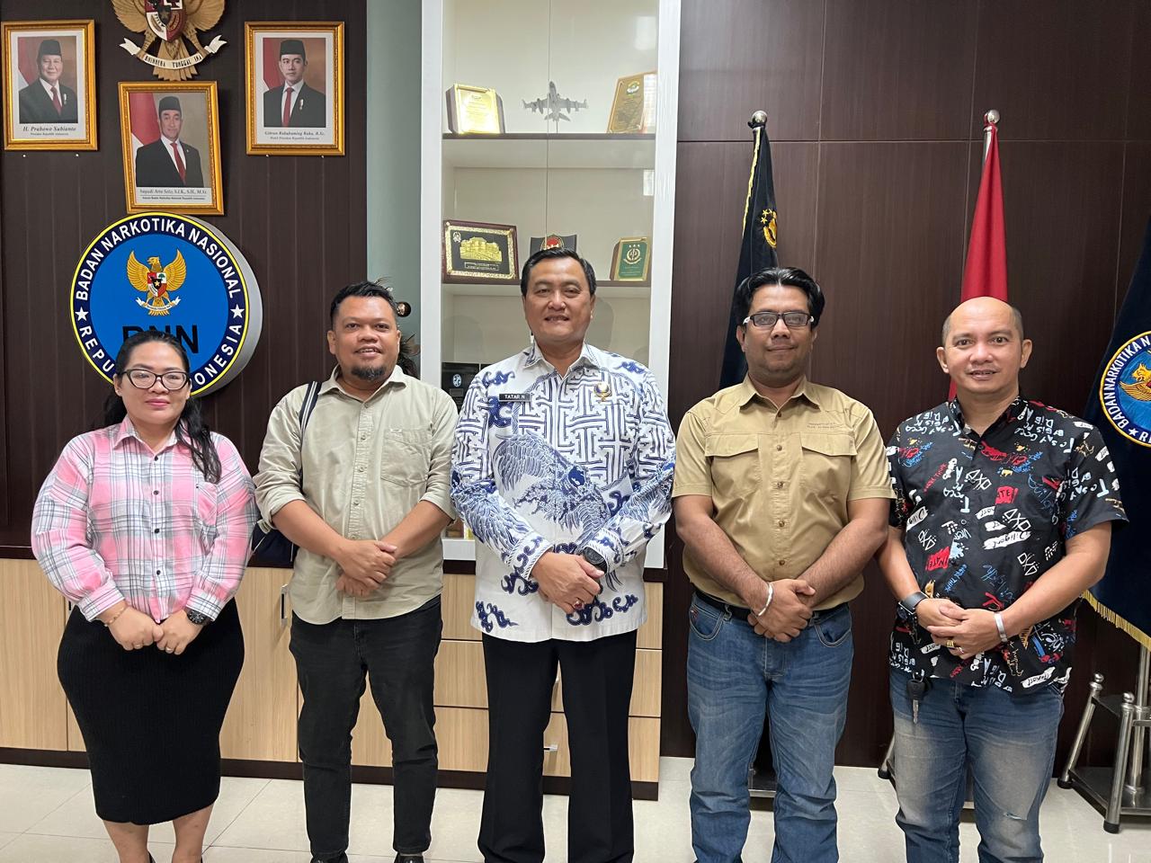 DPW APPI Sumut Lakukan Silaturahmi Kepada Kepala BNNP Sumut