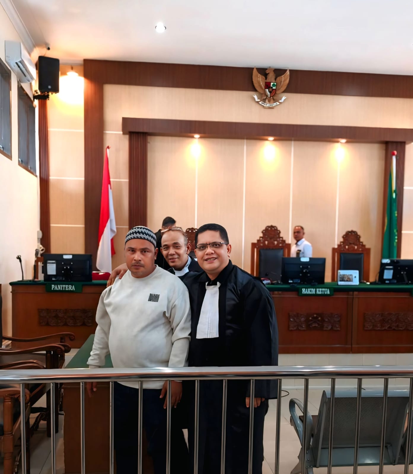 Mantap…!!! PN Stabat Vonis Bebas Ketua FKPPI Langkat