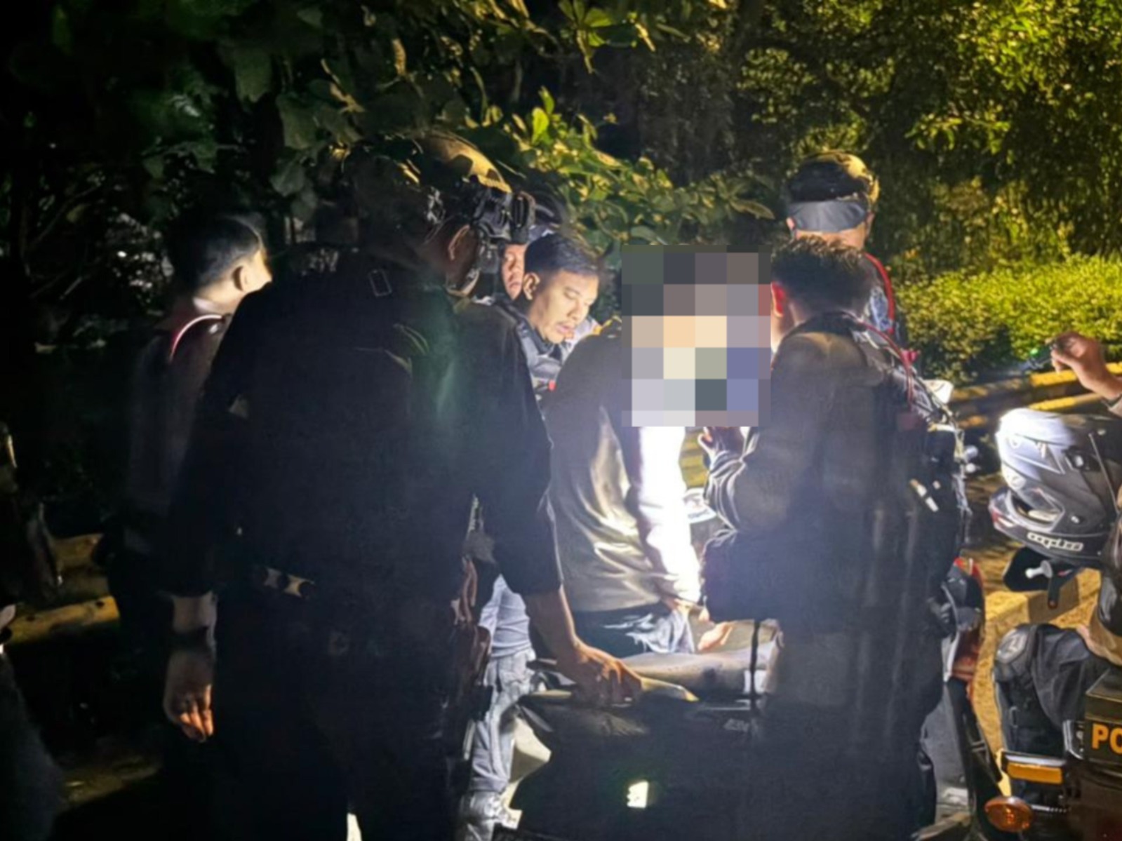 Pemuda Bawa Ganja Sintetis Diamankan Patroli Gabungan Brimob dan Perintis di Jaktim