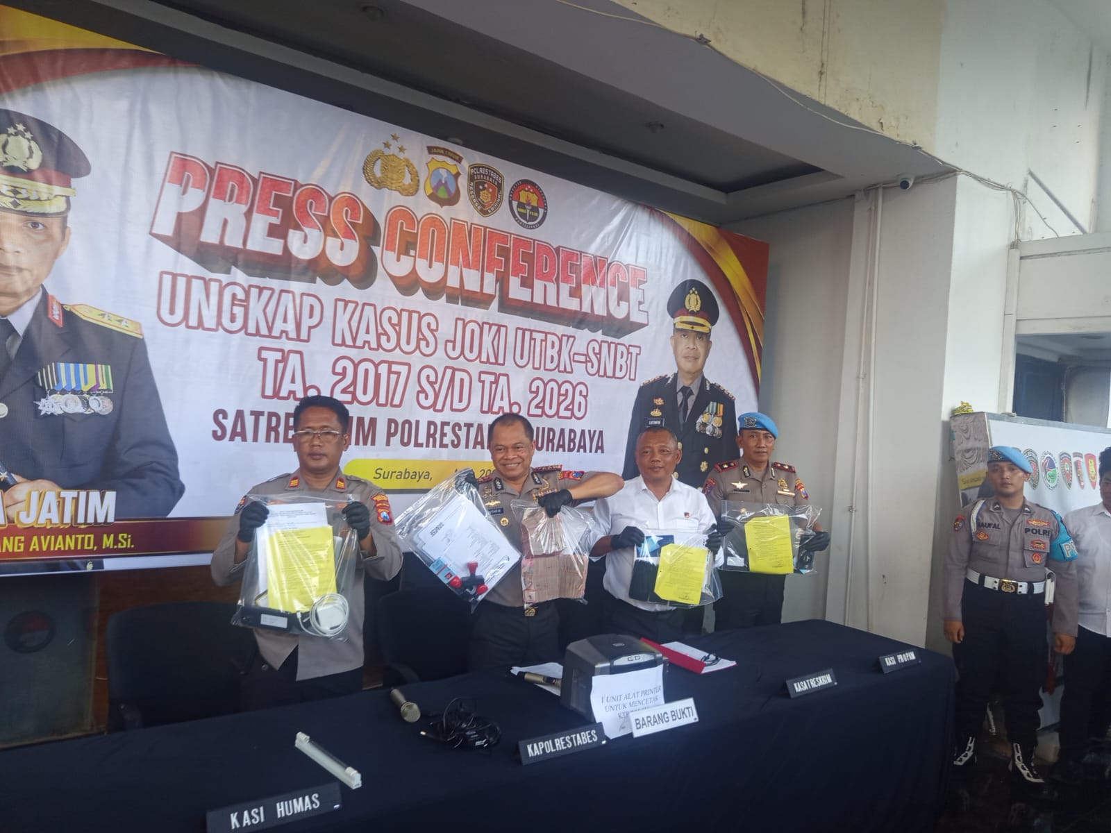 Polrestabes Surabaya Bongkar Jaringan Joki UTBK-SNBT, Diduga Beroperasi di Sejumlah Daerah Sejak 2017 Sampai Dengan 2026