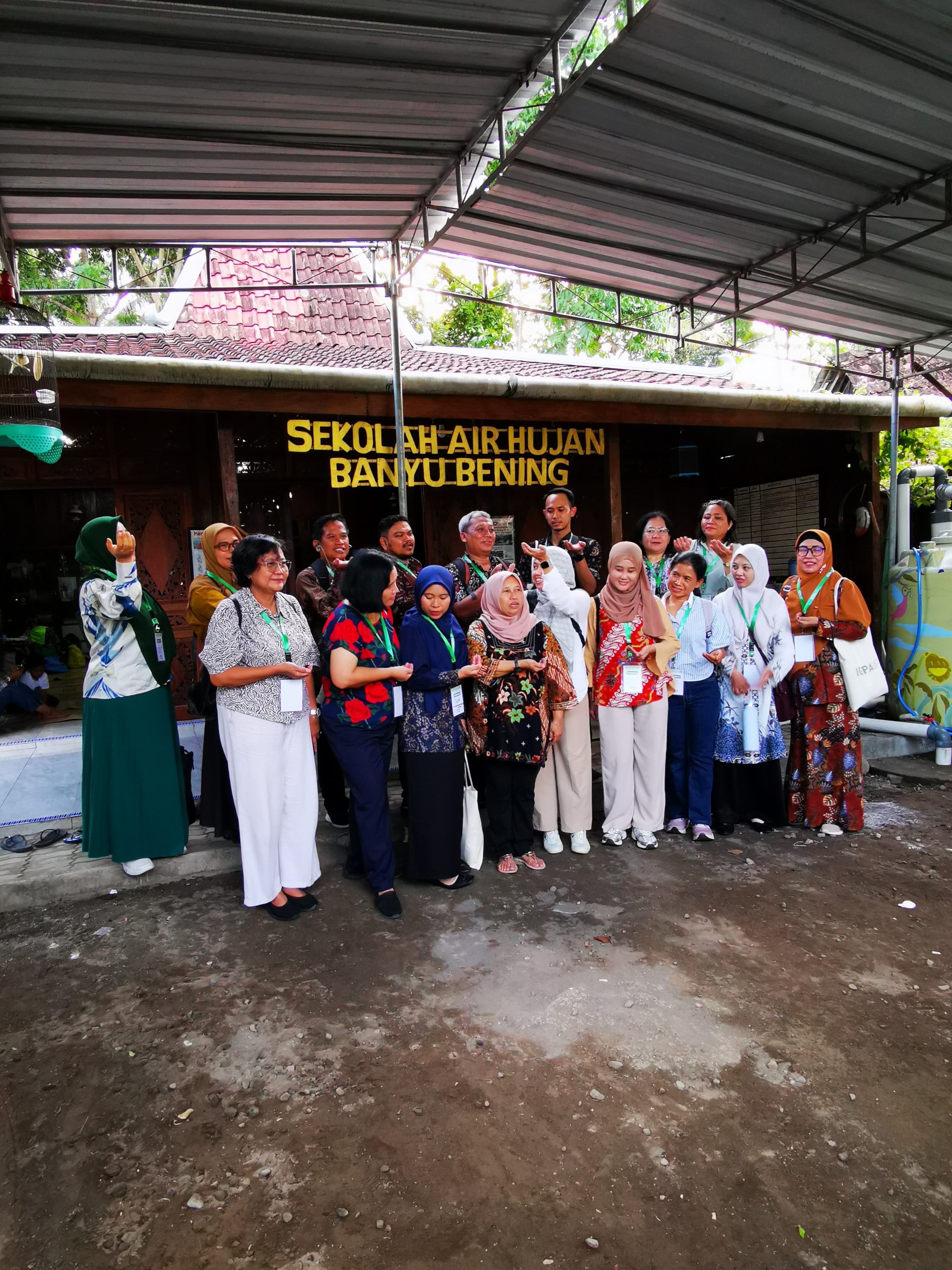 Belajar dari hujan:Peserta IGPA Batch 8 menumbuhkan kesadaran menjaga masa depan bumi