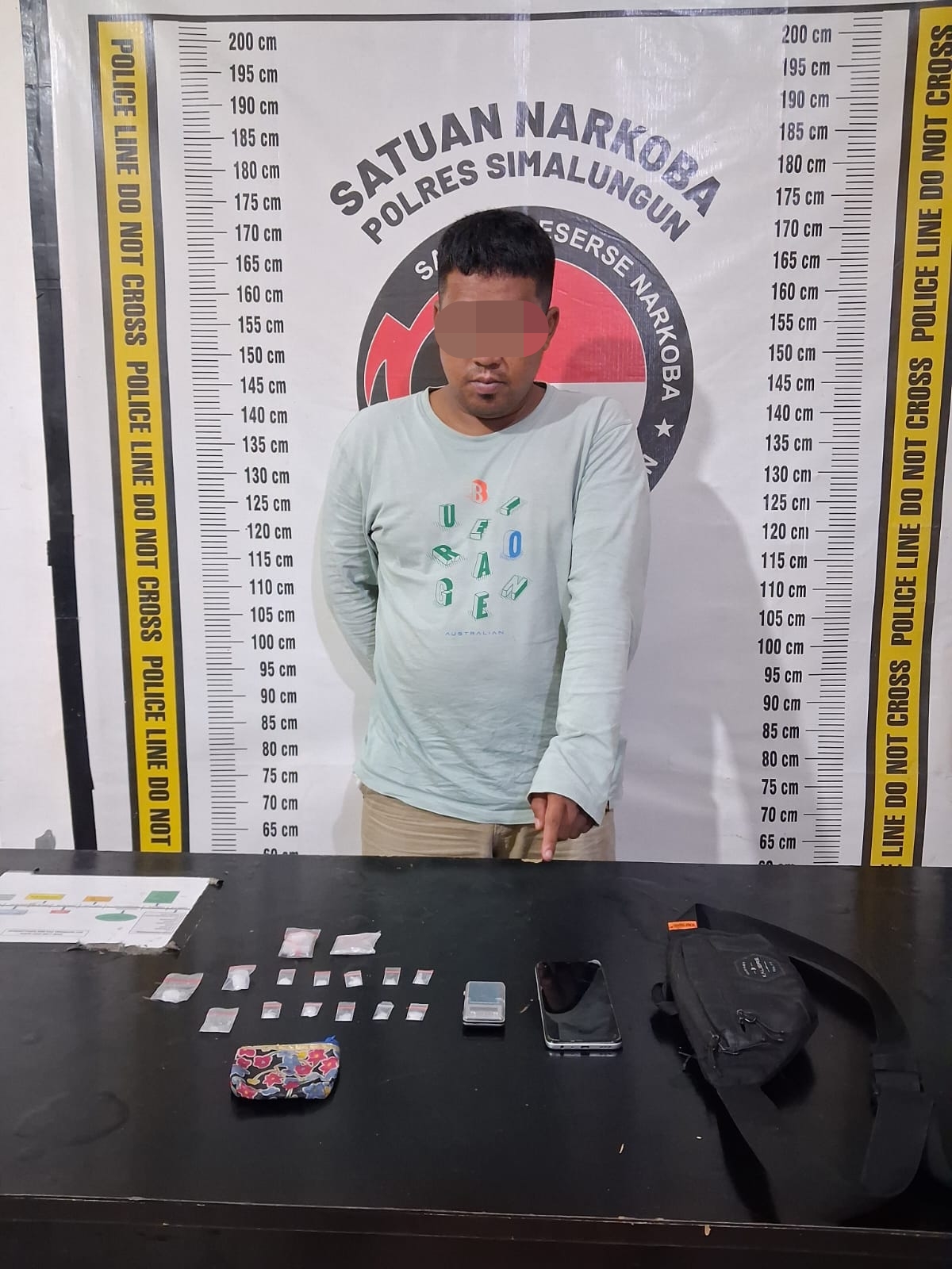 Ungkap Jaringan Narkoba Simalungun – Batubara, Polisi Sita 142 Gram Sabu dan Airsoft Gun