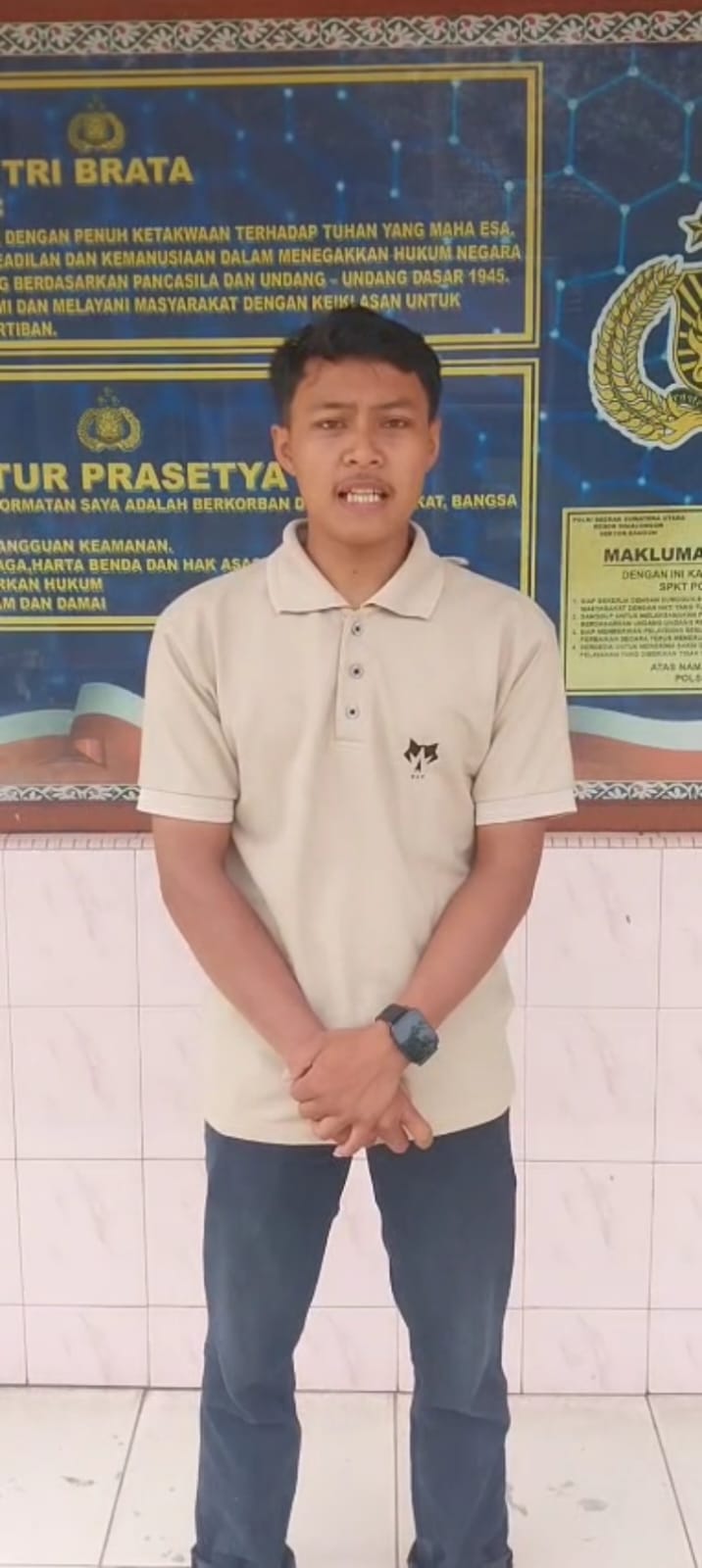 Haru Biru Korban Pencurian : Jepri Ucapkan Terima Kasih ke Polsek Gunung Malela dan Pilih Damai dengan Pelaku Secara Kekeluargaan