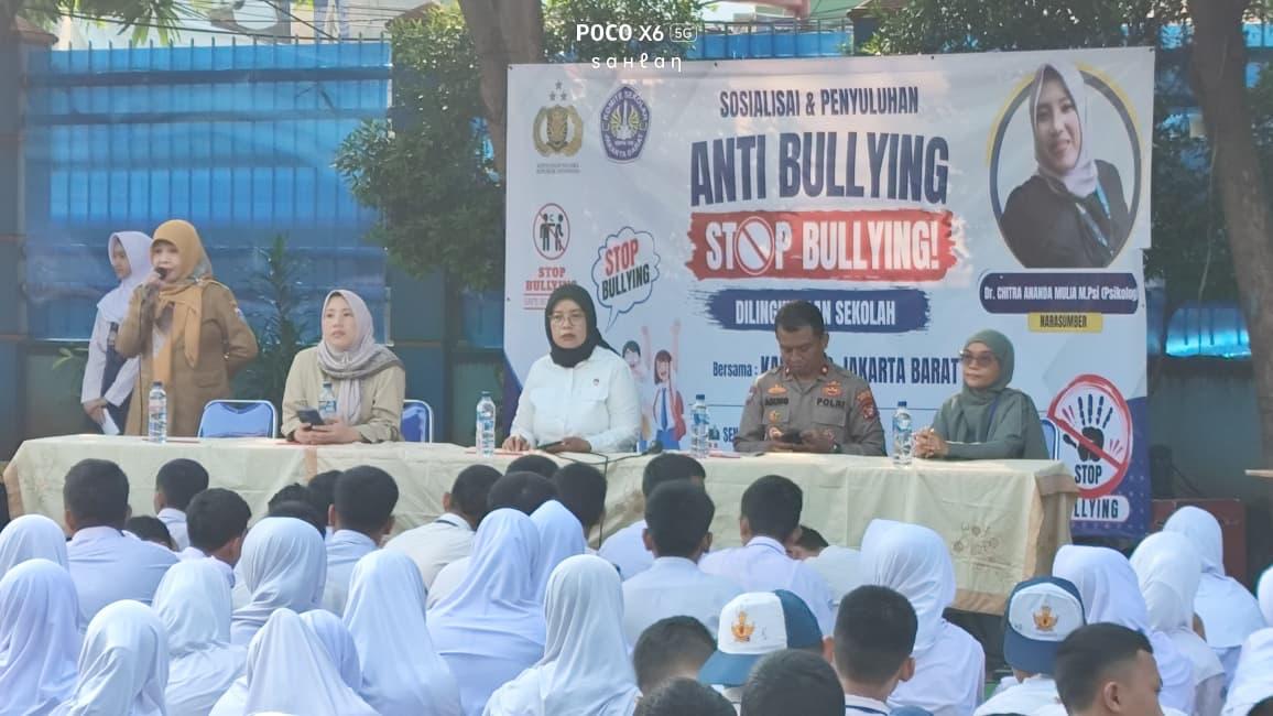 Sat Res PPA Polres Jakbar Gandeng Sekolah Cegah Perundungan di Lingkungan Pelajar
