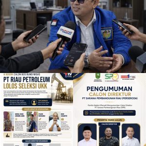 Relawan Prabowo Gibran Puji Plt Gubernur Riau SF Hariyanto, Dalam Sejarahnya Transparan Seleksi Direksi BUMD