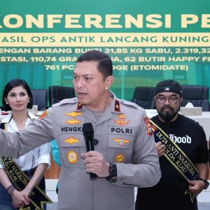 Operasi Antik LK 2026 Berakhir, Polda Riau Bongkar 435 Kasus Narkoba dan 557 Tersangka Diamankan