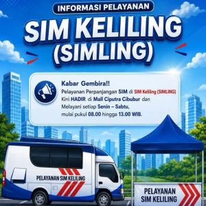 Satlantas Polresta Bekasi Kota Hadirkan Layanan SIM Keliling di Mall Ciputra Cibubur, Permudah Akses Perpanjangan SIM Warga