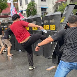 Demi Kota Tetap Kondusif, Brimob Sumut Laksanakan Simulasi Sispam Kota di Pematangsiantar